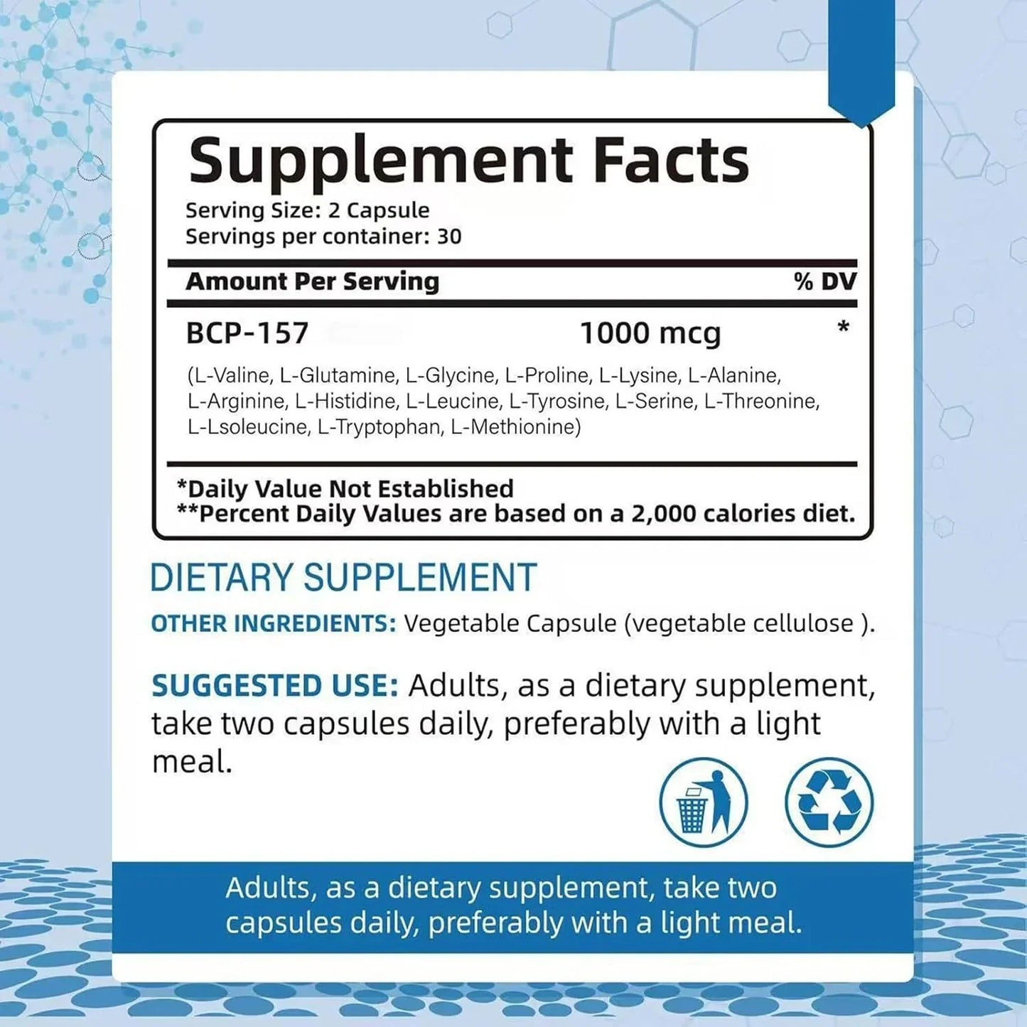 Nutrivo Health Body Protection Support (BPC-157)