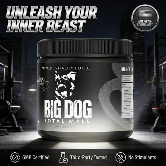 BIG DOG TOTAL MALE PILLS  - ADVANCED HEALTH SUPPORT FOR MEN