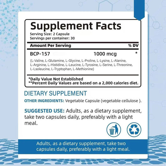 Nutrivo Health Body Protection Support (BPC - 157) - EmergingEra™