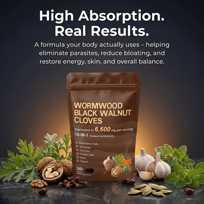 Support a Cleaner, Healthier Gut with Wormwood, Black Walnut & Cloves - EmergingEra™