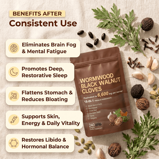 Support a Cleaner, Healthier Gut with Wormwood, Black Walnut & Cloves - EmergingEra™