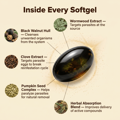 Support a Cleaner, Healthier Gut with Wormwood, Black Walnut & Cloves - EmergingEra™